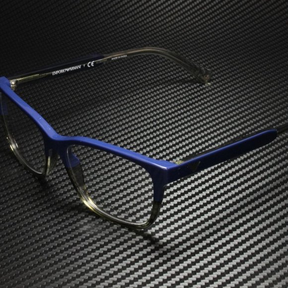 Emporio Armani Women's Blue and Green Eyeglasses!